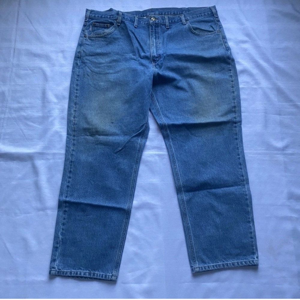 Carhartt Jeans Straight Traditional Fit B18 STW Blue Men’s Size 46x30